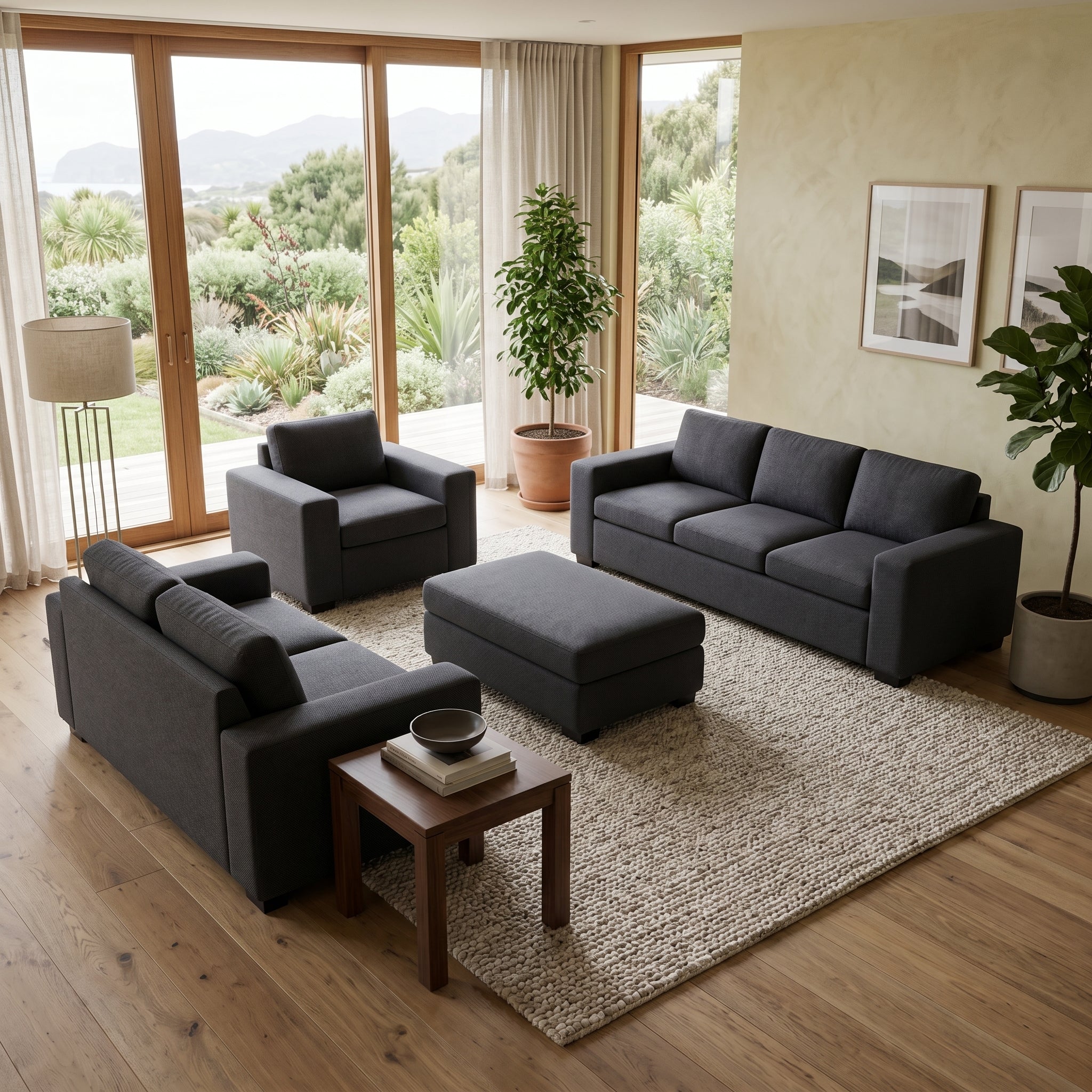 NZ Made Jumbo Sofa Lounge Suite